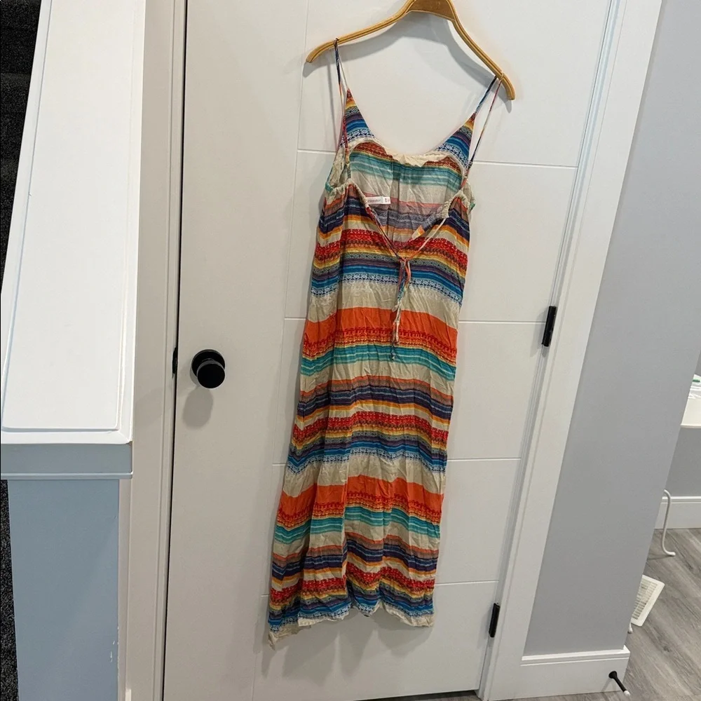 Xhilaration Multicolor Boho Maxi Dress size medium - Picture 5 of 7